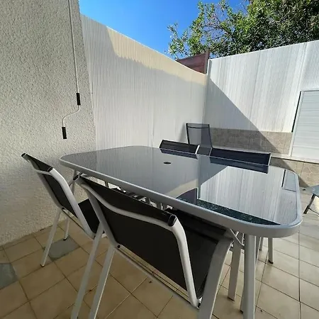 Cap D'agde Maisonnette Terrasse Clim Plage דירה אגדה